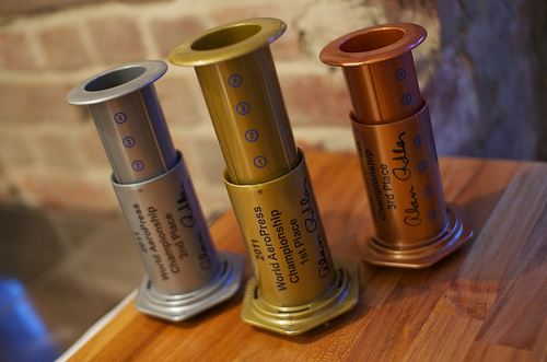 The Aeropress championships have proven the perfect cup of coffee can be made at just 75 degrees celcius