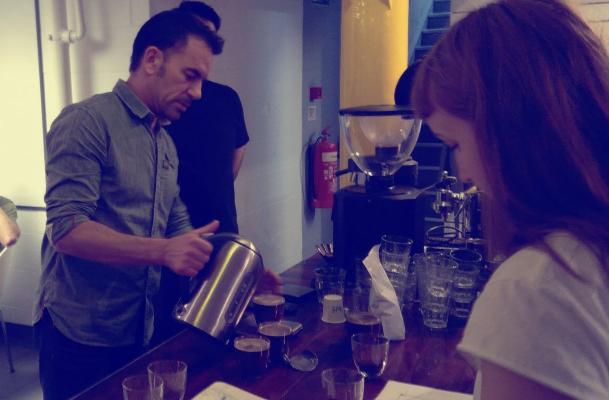 Coffee roasting workshop with Scott Rao
