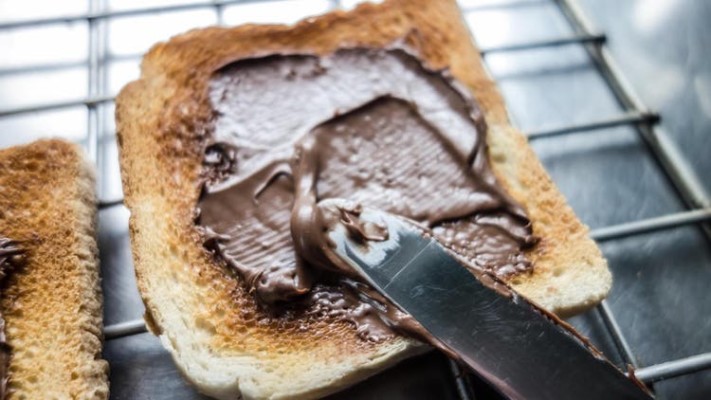 Coffee and hazelnut spread
