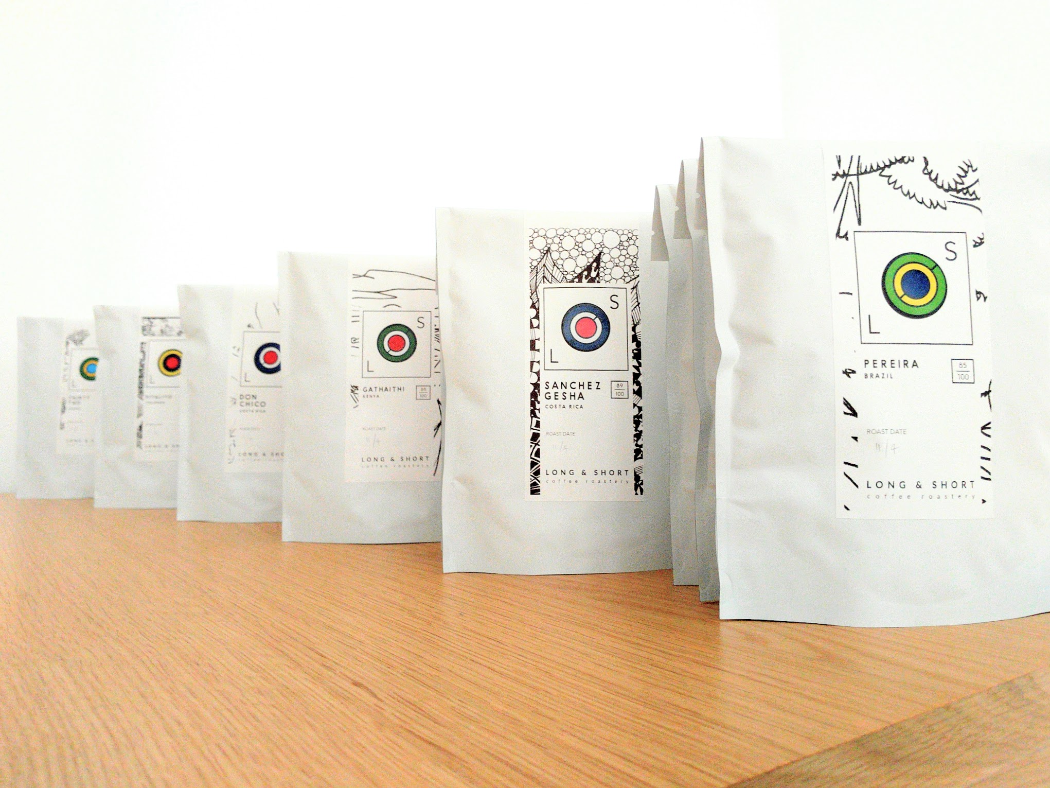 Long & Short Coffee Line Up